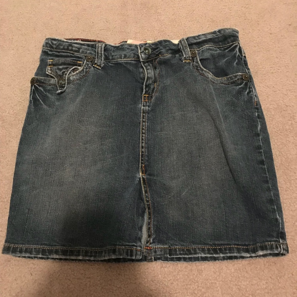 Denim Jean Skirt